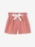 Short en gaze de coton fille bleu clair+blush+vieux rose 7 - vertbaudet enfant 