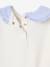 Sweat bébé à col Claudine écru 5 - vertbaudet enfant 