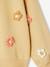 Sweat fille fleurs 3D tricotées jaune d'or 3 - vertbaudet enfant 