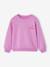 Sweat fille motif imprimé corail+pivoine+vanille+violet 15 - vertbaudet enfant 