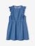 Robe fille denim manches à volants stone 2 - vertbaudet enfant 