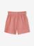Short en gaze de coton fille bleu clair+blush+vieux rose 8 - vertbaudet enfant 