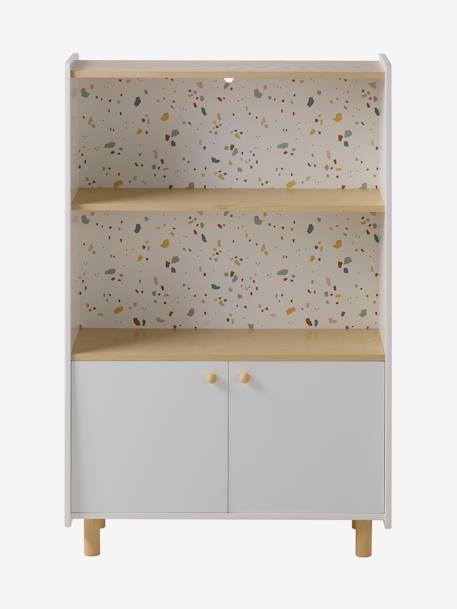 Bibliothèque étagère basse TERRAZZO beige 9 - vertbaudet enfant 