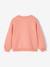 Sweat fille motif imprimé corail+pivoine+vanille+violet 2 - vertbaudet enfant 