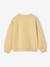 Sweat fille fleurs 3D tricotées jaune d'or 2 - vertbaudet enfant 