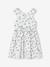 Robe de cérémonie imprimée fleurs fille blanc 3 - vertbaudet enfant 