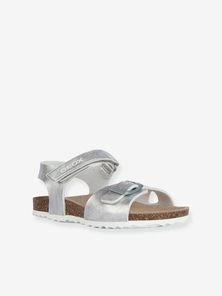 Sandales enfant J Adriel Girl argent 1 - vertbaudet enfant 