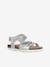 Sandales enfant J Adriel Girl argent 1 - vertbaudet enfant 