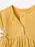 Robe bébé en gaze de coton ocre+vert 4 - vertbaudet enfant 