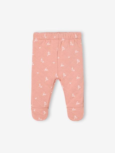 Ensemble naissance fleuri rose 4 - vertbaudet enfant 