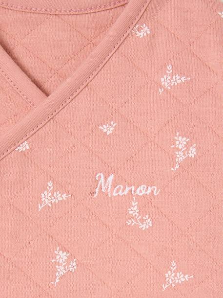 Ensemble naissance fleuri rose 7 - vertbaudet enfant 