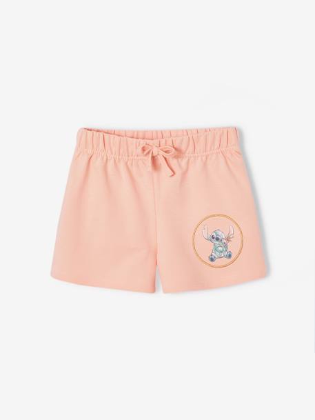 Short en molleton Disney Stitch rose pâle 1 - vertbaudet enfant 