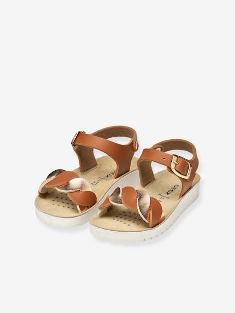 Sandales J SANDAL COSTAREI GI marron 1 - vertbaudet enfant 