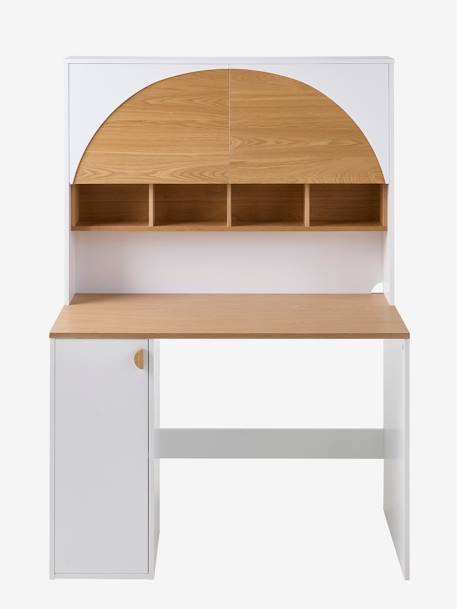 Bureau enfant avec rangements LIGNE ROMA blanc 6 - vertbaudet enfant 