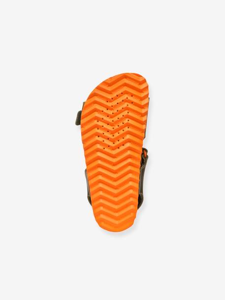 Sandales J GHITA BOY kaki 6 - vertbaudet enfant 