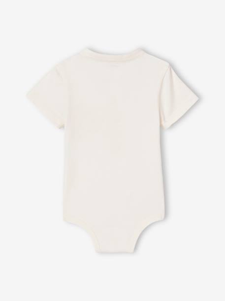 Lot de 2 bodies naissance col mao kaki 4 - vertbaudet enfant 