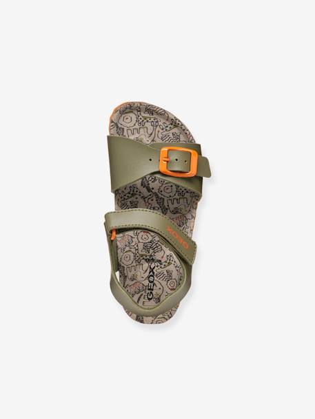 Sandales J GHITA BOY kaki 5 - vertbaudet enfant 
