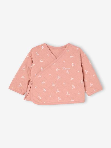 Ensemble naissance fleuri rose 3 - vertbaudet enfant 