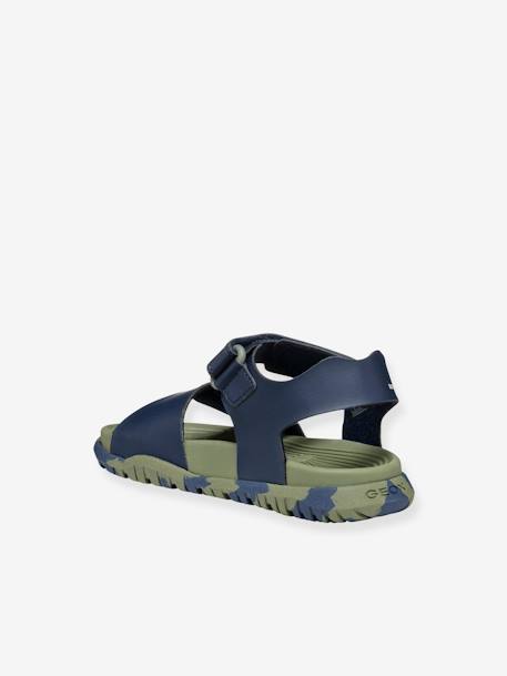 Sandales J SANDAL FUSBETTO BO bleu+marine 9 - vertbaudet enfant 