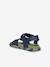 Sandales J SANDAL FUSBETTO BO bleu+marine 9 - vertbaudet enfant 