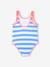 Maillot de bain 1 pièce fille Rayé bleu/écru 2 - vertbaudet enfant 