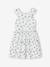 Robe de cérémonie imprimée fleurs fille blanc 2 - vertbaudet enfant 
