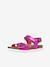 Sandales J ADRIEL GIRL fuchsia 2 - vertbaudet enfant 