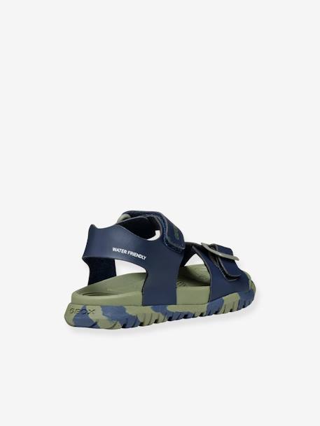 Sandales J SANDAL FUSBETTO BO bleu+marine 10 - vertbaudet enfant 