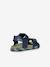 Sandales J SANDAL FUSBETTO BO bleu+marine 10 - vertbaudet enfant 