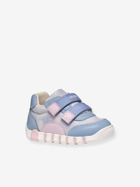 Baskets bébé premiers pas B Iupidoo Boy bleu 1 - vertbaudet enfant 