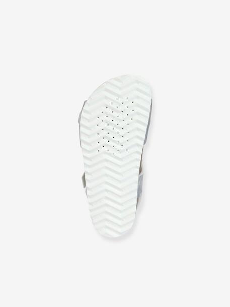 Sandales enfant J Adriel Girl argent 6 - vertbaudet enfant 