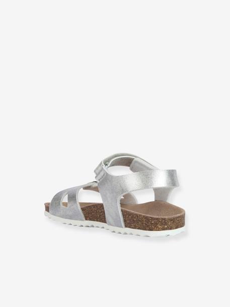 Sandales enfant J Adriel Girl argent 4 - vertbaudet enfant 