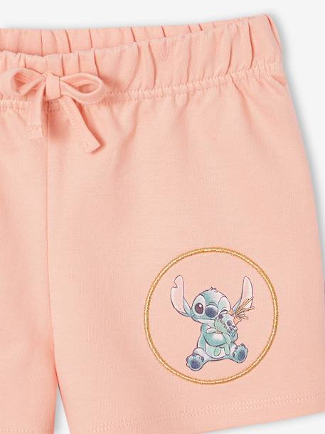 Short en molleton Disney Stitch rose pâle 3 - vertbaudet enfant 
