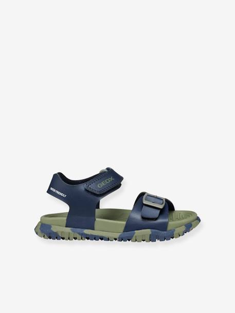 Sandales J SANDAL FUSBETTO BO bleu+marine 8 - vertbaudet enfant 