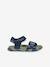 Sandales J SANDAL FUSBETTO BO bleu+marine 8 - vertbaudet enfant 