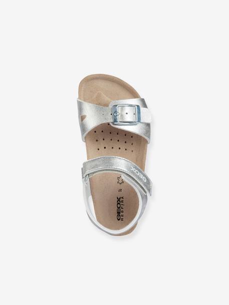 Sandales enfant J Adriel Girl argent 5 - vertbaudet enfant 