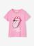 Pyjashort The Rolling Stones carreaux rose 2 - vertbaudet enfant 