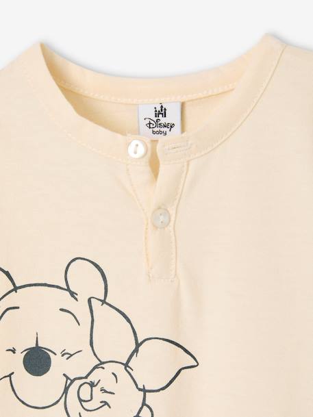 Ensemble Disney Winnie L'ourson bébé tee-shirt tunisien + short bleu chambray 5 - vertbaudet enfant 