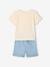 Ensemble Disney Winnie L'ourson bébé tee-shirt tunisien + short bleu chambray 4 - vertbaudet enfant 