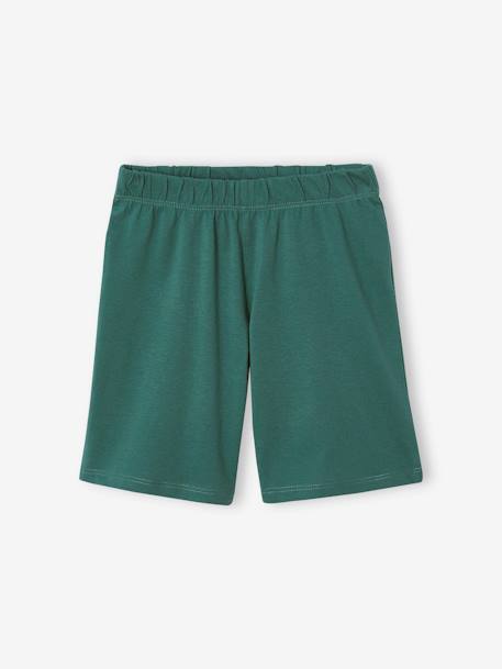 Pyjashort Peanuts Snoopy Surf vert émeraude 3 - vertbaudet enfant 