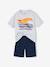 Pyjashort Mattel Hot Wheels gris chiné 1 - vertbaudet enfant 
