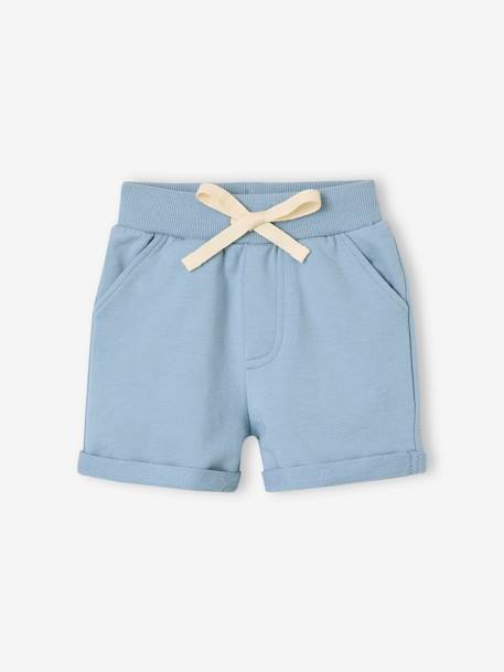 Ensemble Disney Winnie L'ourson bébé tee-shirt tunisien + short bleu chambray 3 - vertbaudet enfant 