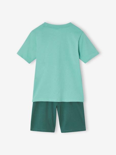 Pyjashort Peanuts Snoopy Surf vert émeraude 5 - vertbaudet enfant 