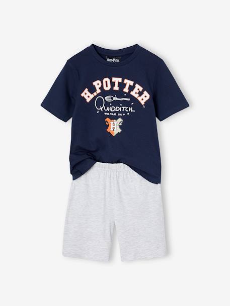 Pyjashort Harry Potter Quidditch marine 1 - vertbaudet enfant 