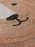 Tapis rond en jute Lion beige doré 3 - vertbaudet enfant 