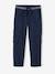 Pantalon droit cargo droit morphologique tour de hanches médium bleu nuit+sable 1 - vertbaudet enfant 