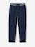 Pantalon droit cargo droit morphologique tour de hanches médium bleu nuit+sable 2 - vertbaudet enfant 