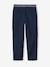 Pantalon droit cargo droit morphologique tour de hanches médium bleu nuit+sable 3 - vertbaudet enfant 
