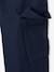 Pantalon droit cargo droit morphologique tour de hanches médium bleu nuit+sable 5 - vertbaudet enfant 