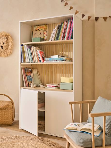 Bibliothèque BARDAGE blanc 2 - vertbaudet enfant 
